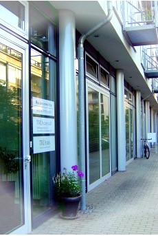 Eingangsbereich der Kanzlei Beyreuther